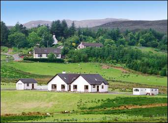 The Sheilings B&B, self catering & caravan